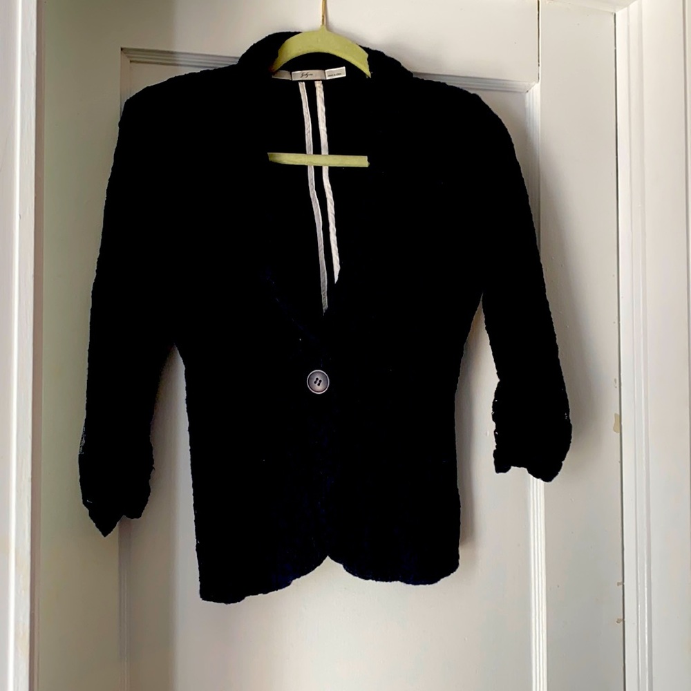 Lace 3/4 sleeve jacket